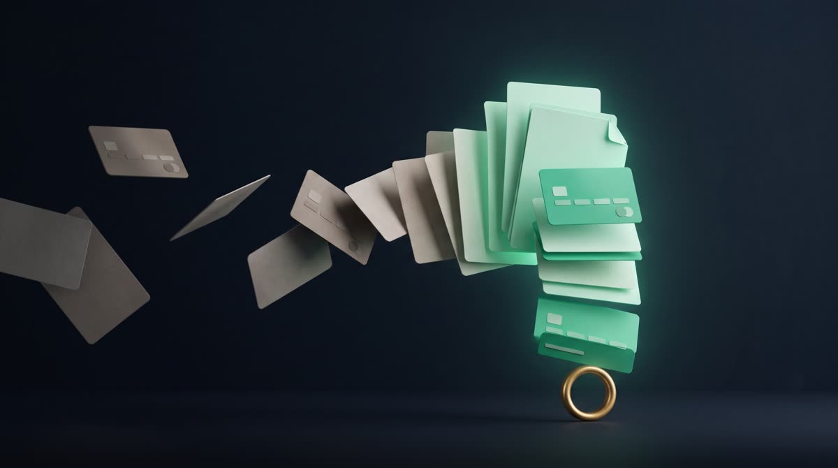 A family's financial picture coming together from scattered accounts into one clear, organized whole